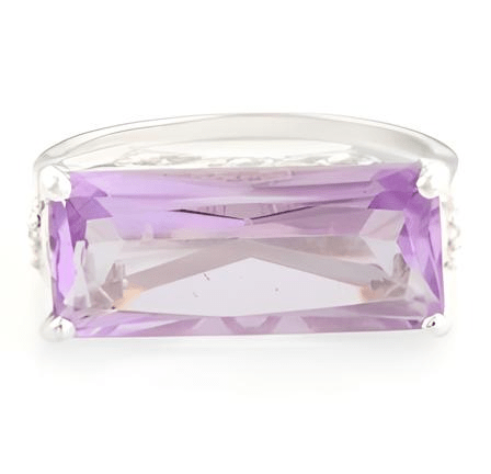 2CT Amethyst Octo Ring - GEMPARA