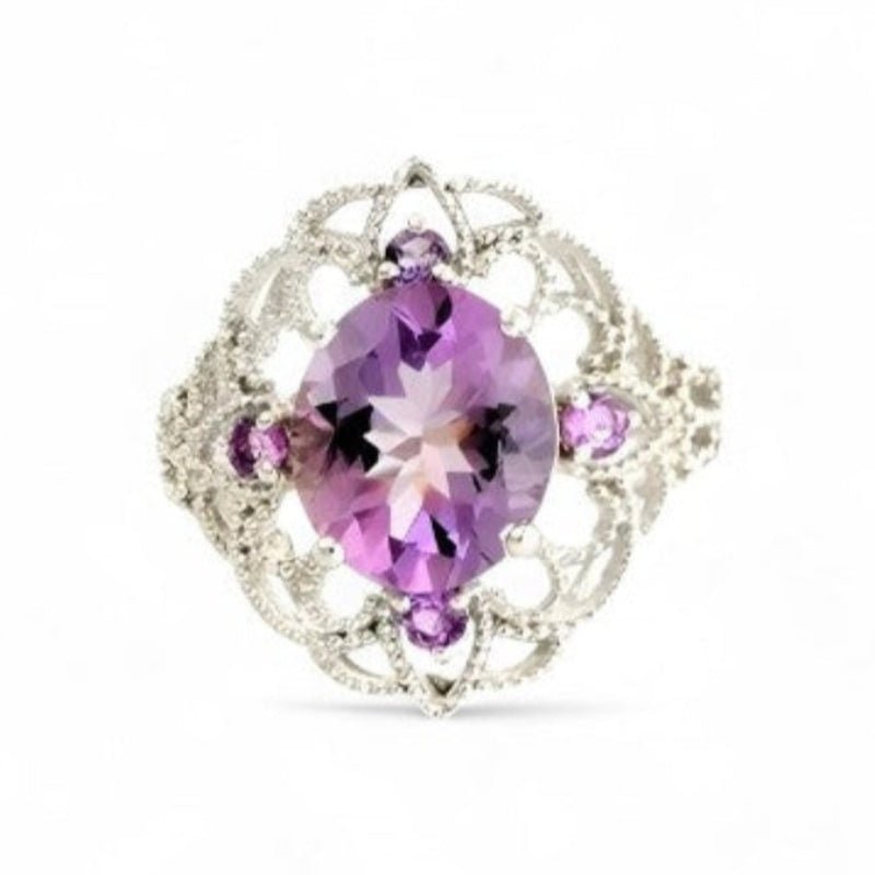 1 CT Amethyst Ring - GEMPARA