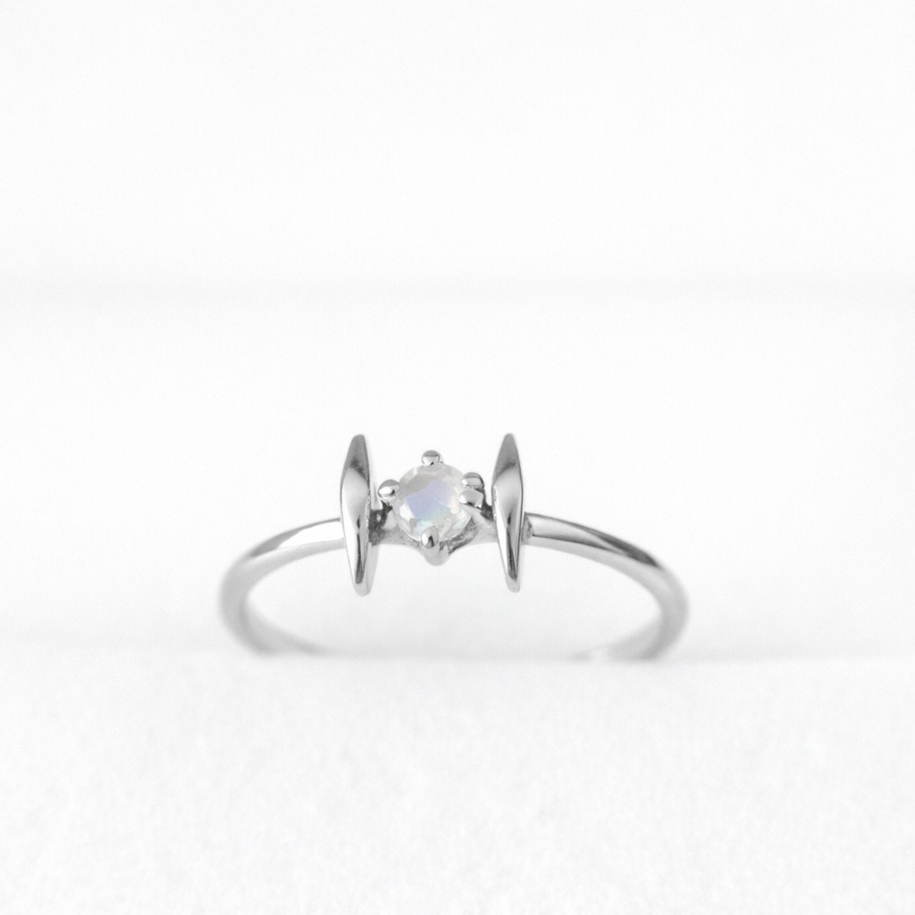 925 Sterling Silver Star Wars Tie Fighter Ring The Super Star Anime Sterling Silver Ring - GEMPARA