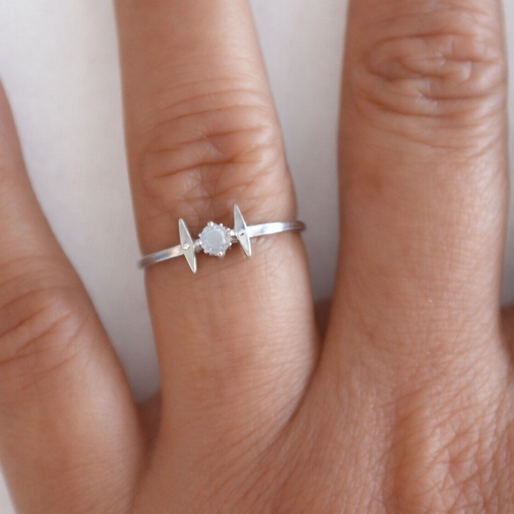 925 Sterling Silver Star Wars Tie Fighter Ring The Super Star Anime Sterling Silver Ring - GEMPARA