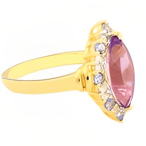 2CT Marquise Amethyst and Tanzanite Ring - GEMPARA