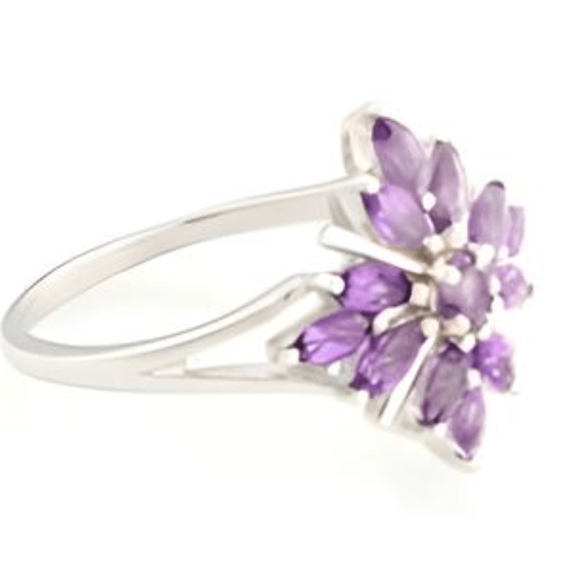 2CT Marquise Cluster Amethyst Ring - GEMPARA