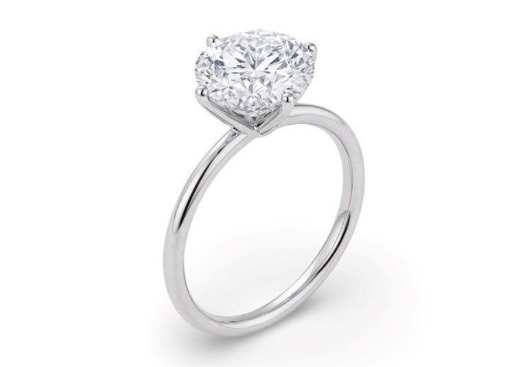 Classic 2.00 ct Round Natural Diamond Solitaire Ring – 14K Solid Gold (SI–G/H Minimum)