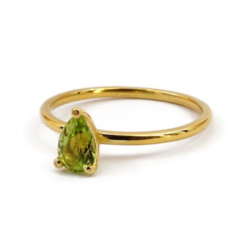 Dew Peridot Ring - GEMPARA