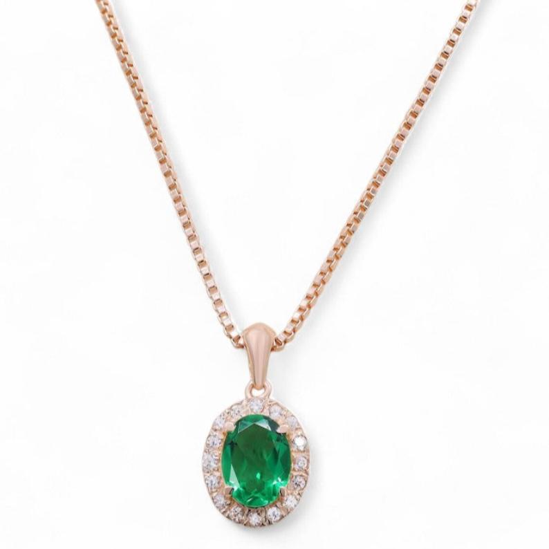 Emerald Cluster Pendent - GEMPARA
